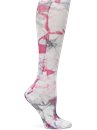 Compression Socks in Tie Dye Pink